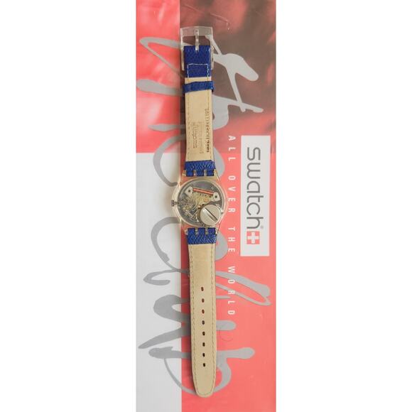 Swatch watch CIEL GK178 1995 Standard Gents New old stock with case and battery - Picture 5 of 8